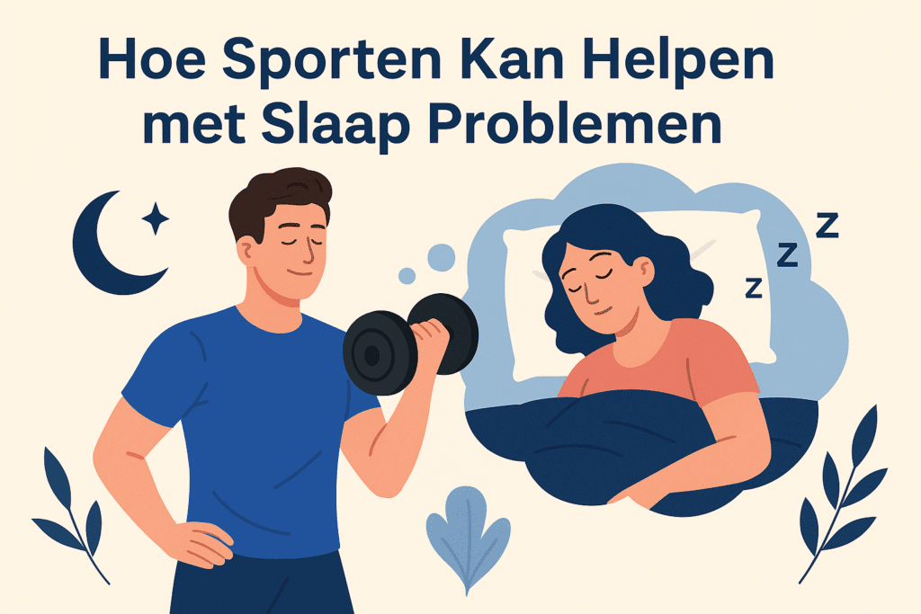 sporten helpt bij slaap problemen