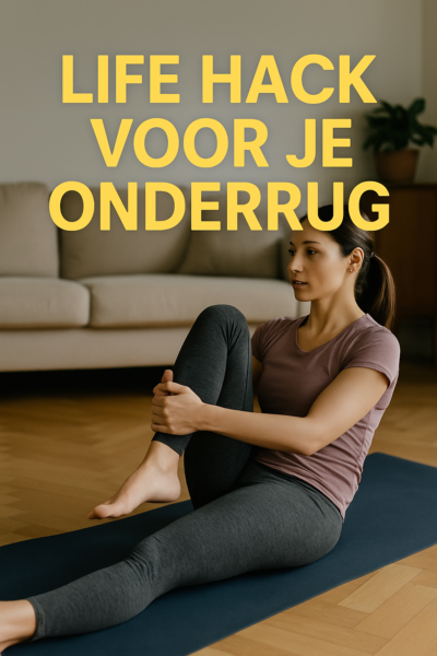 Life Hack voor je onderrug oefeningen
