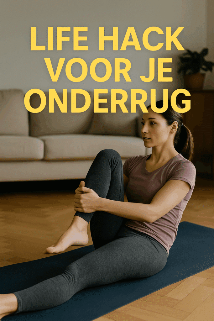 Life Hack voor je onderrug oefeningen
