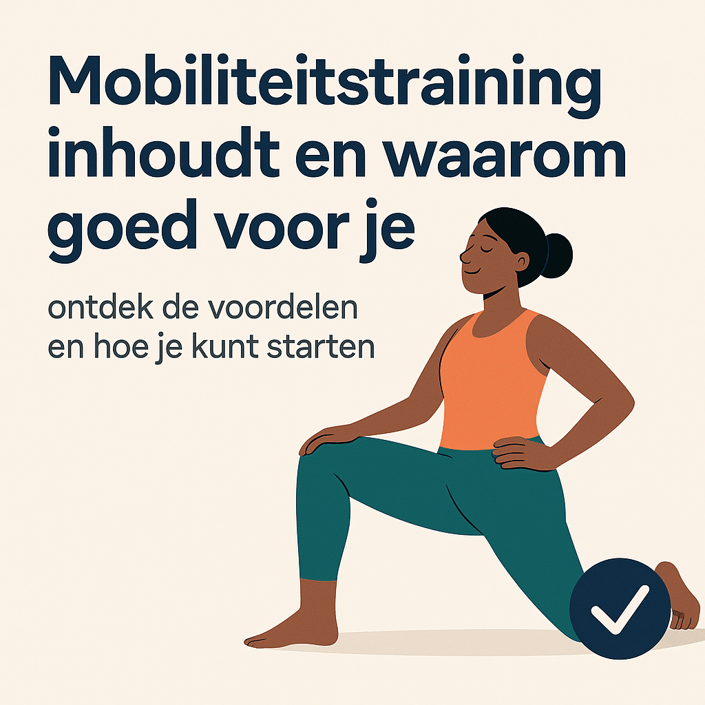 mobiliteit training inhoudt en waarom goed voor je