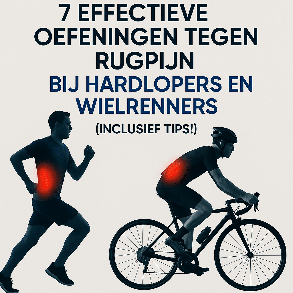rugpijn bij hardlopers en wielrenners