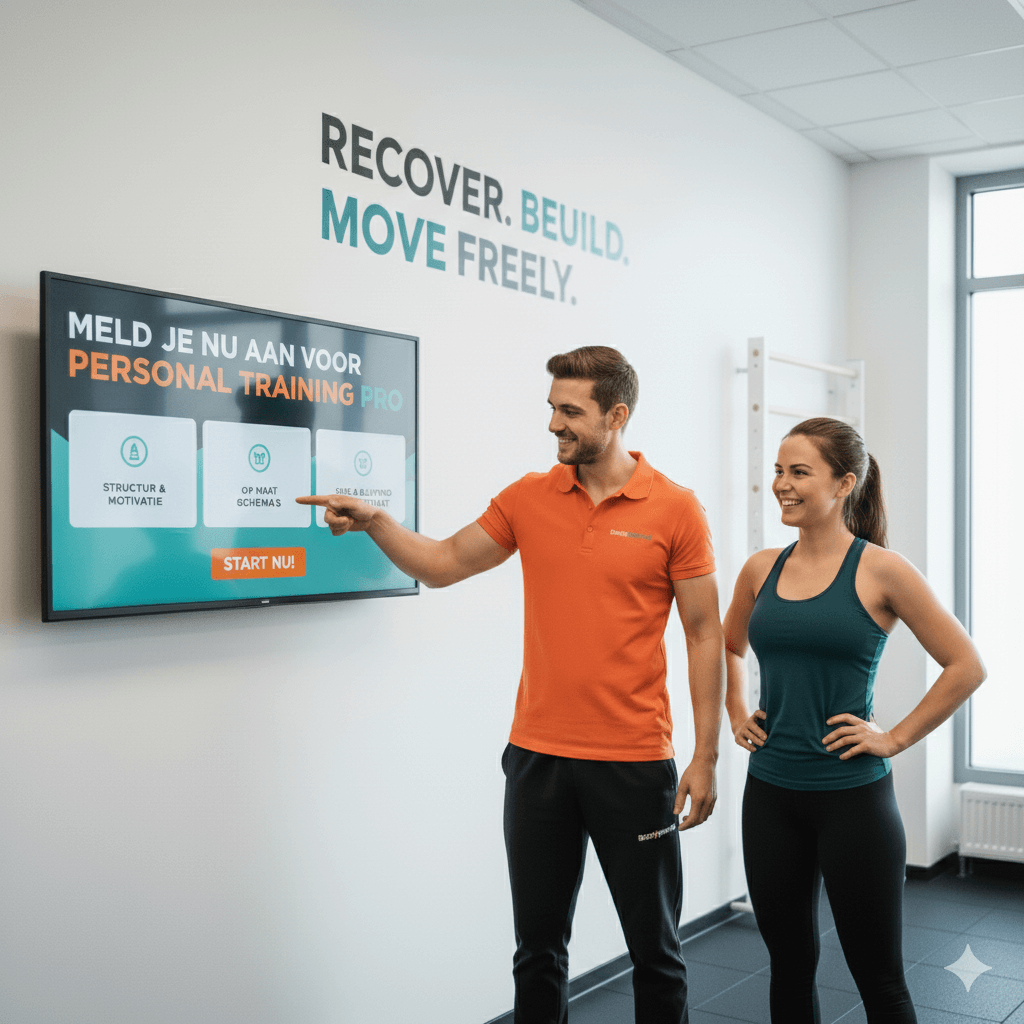 aanmelden 1 bodyimprove Aanmelden voor Personal Training Pro